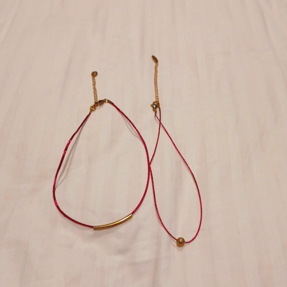 2 necklaces
